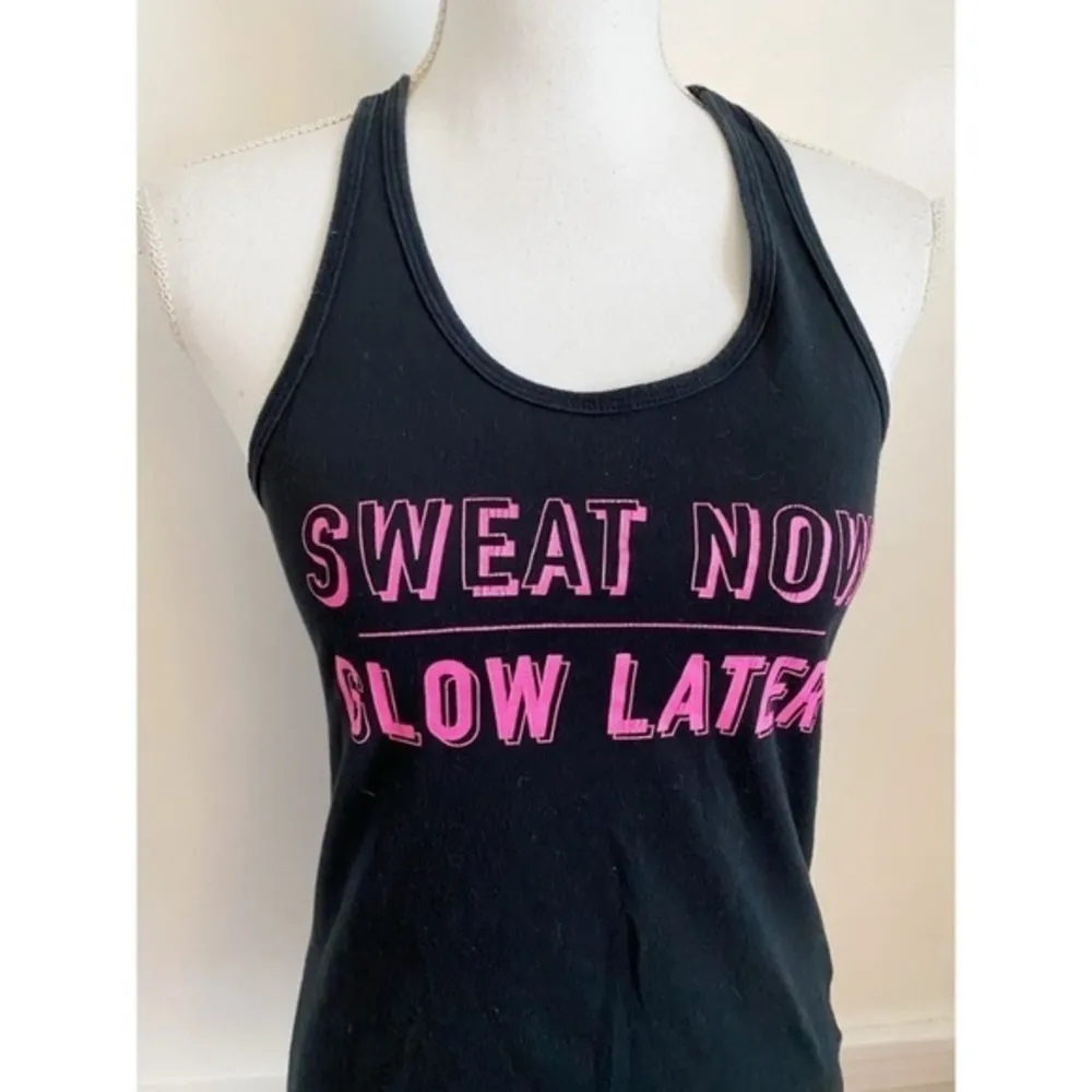 Nike • Black Pink Sweat Now Glow Later Tank Top - Image 3