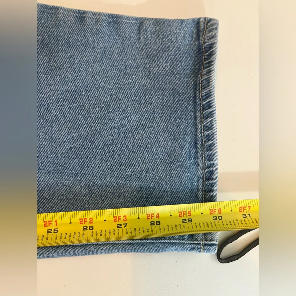 Women's Seven7 Plus Size‎ 16 Light Wash Straight Jeans EUC 0405 - Image 6