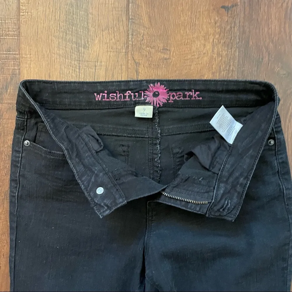 WISHFUL PARK black jeans, size 9 - Image 4