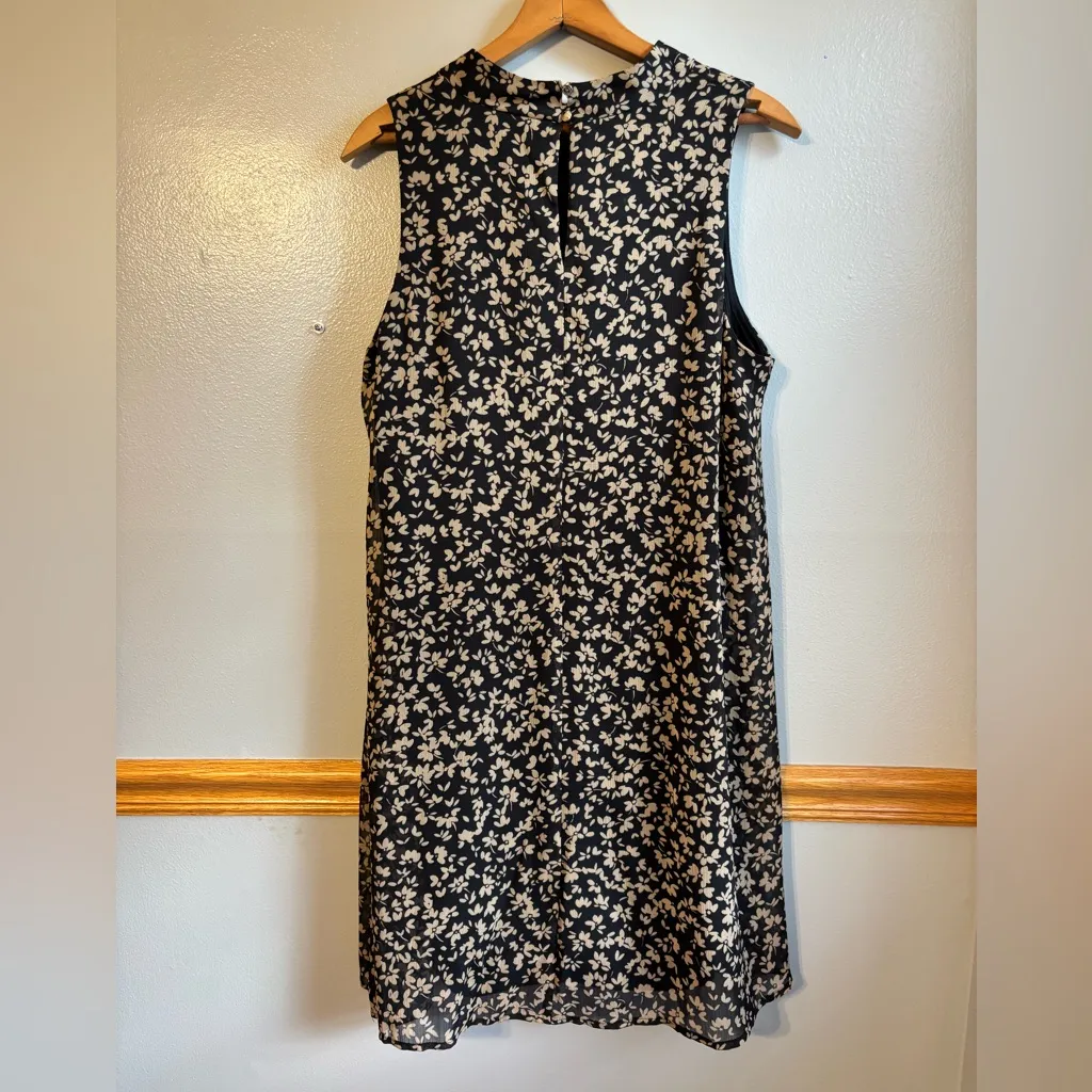 Tommy Hilfiger Brown Floral Midi Dress Size 12 - Image 2