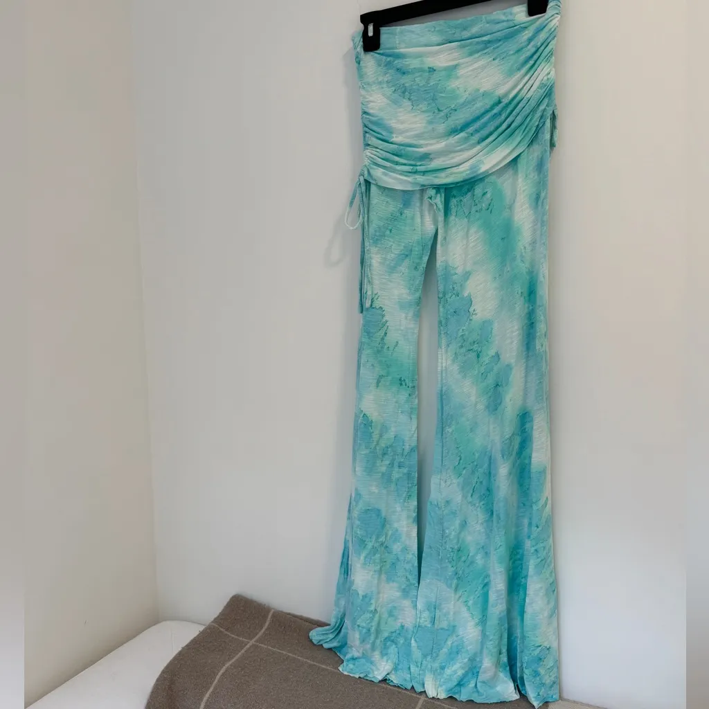 NWT Flowy Tie-Dye Pants - Image 4