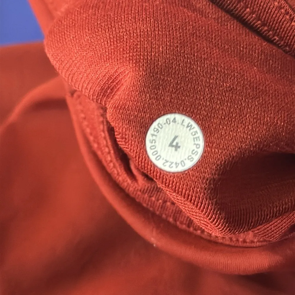 Lululemon Wunder Train HR  With Pockets Sz 4, 25” Cayenne - Image 8