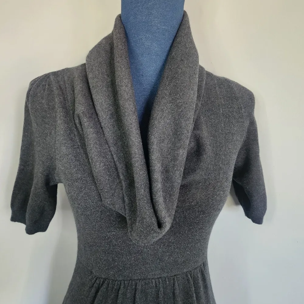 Banana Republic Angora Cotton Cowl Neck Sweater Dress - Image 2