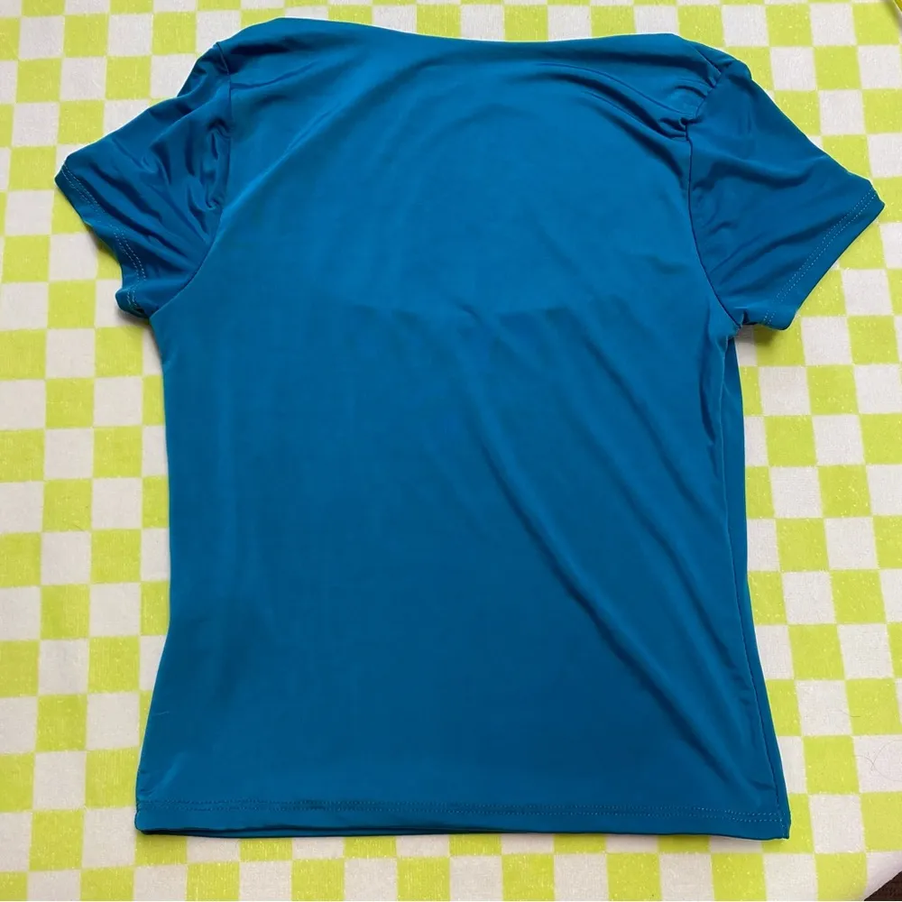 Teal Flattering Top - Image 3