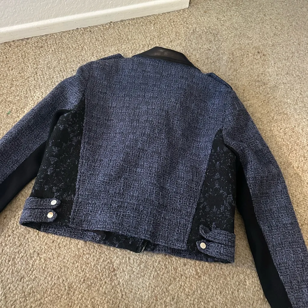 Rebecca Taylor Tweed Moto Jacket - Image 3