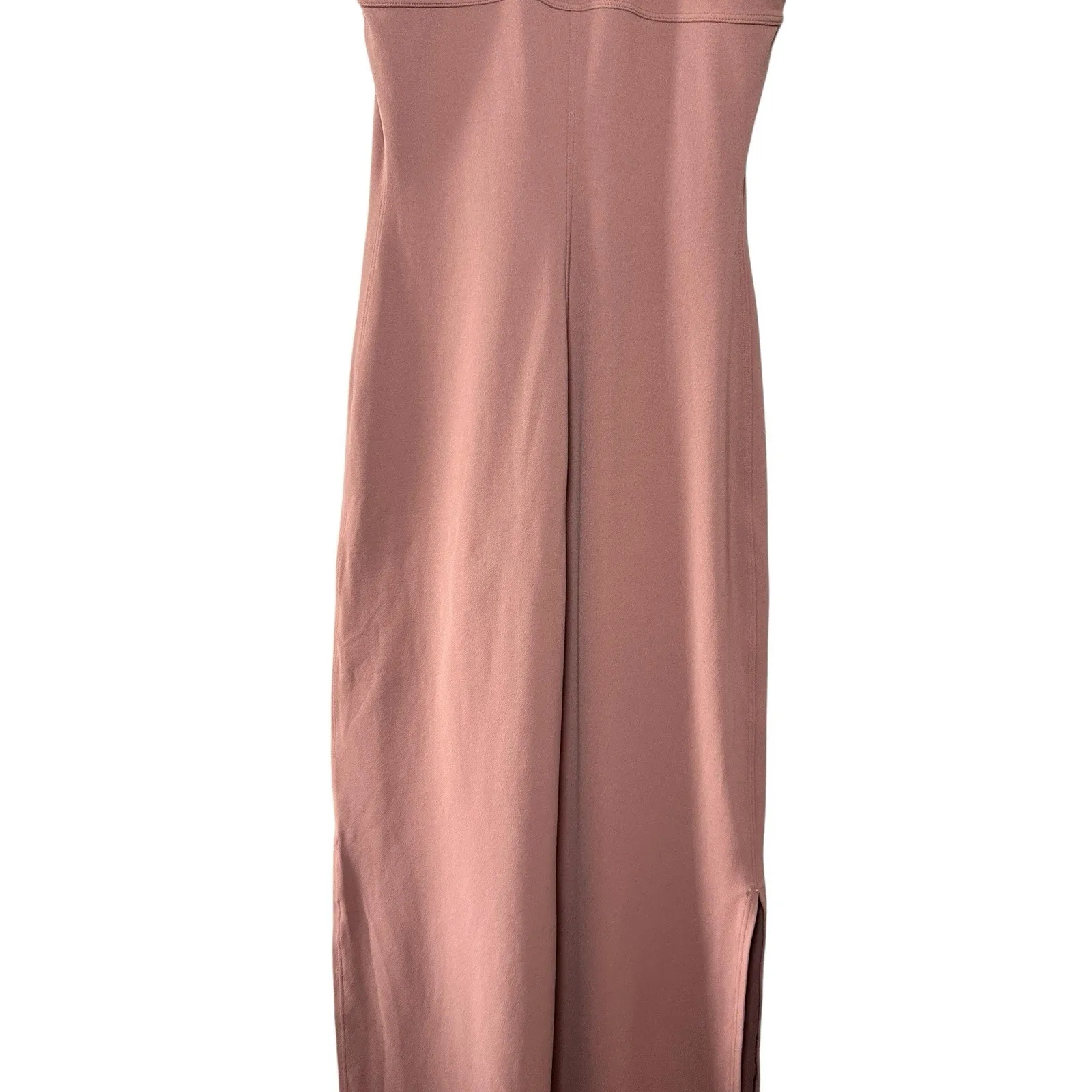 Lululemon Women's Get Going Dress Red Dust Midi Size 4‎ Racerback Slit Tank Nulu - Image 14