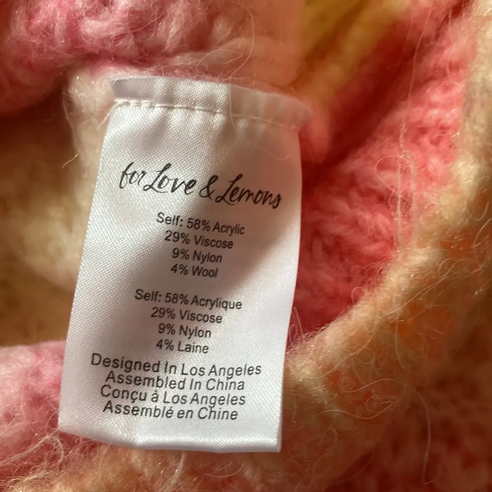 For love and Lemons Rosa Turtleneck Crop Sweater - Image 4