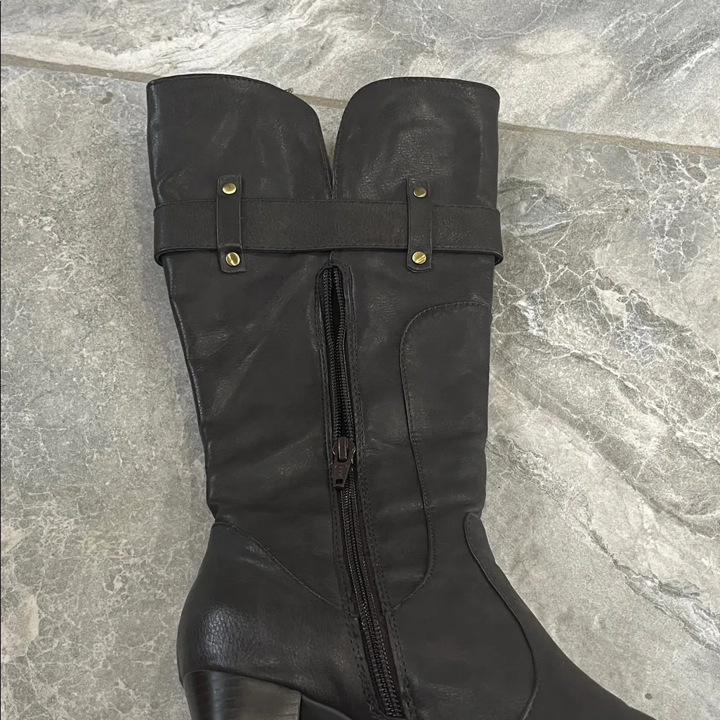 Life Stride Elegant Dark Chocolate Boots - Image 5