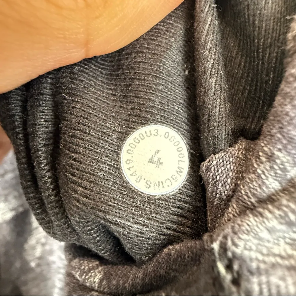 Lululemon Ready To Rulu Pant Size 4 Incognito Camo HTR Black / Black W5CINS - Image 5