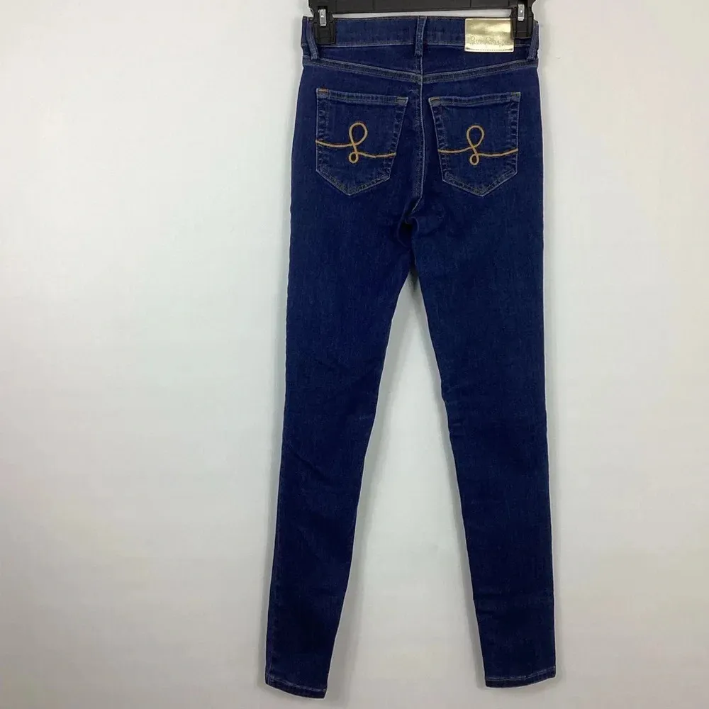Lilly Pulitzer 29" Eagan Super Skinny Jeans Size 00 - Image 4
