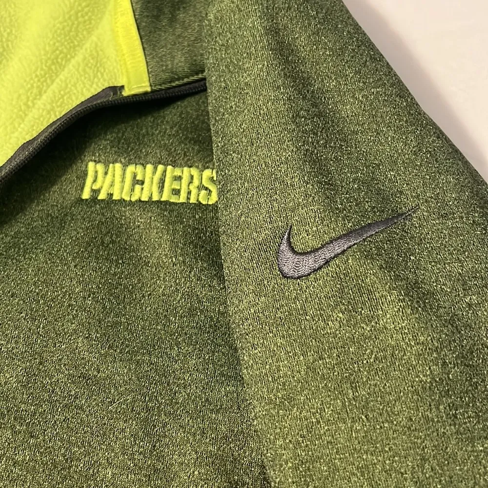 Green Bay Packers Nike Golf quarter zip - Image 3