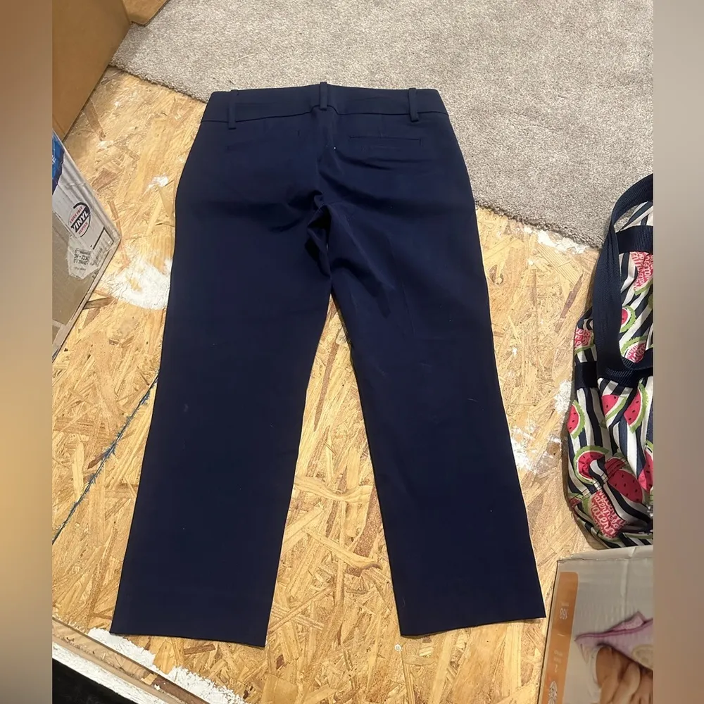 Lilly Pulitzer navy crop pants size 2 - Image 6