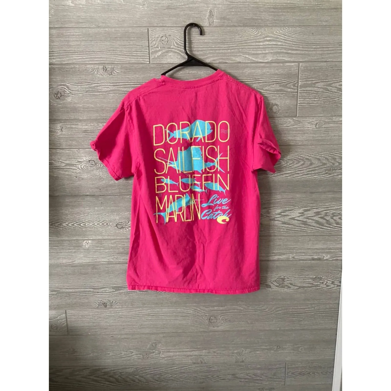 Costa shirt medium pink fishing shirt‎ - Image 2