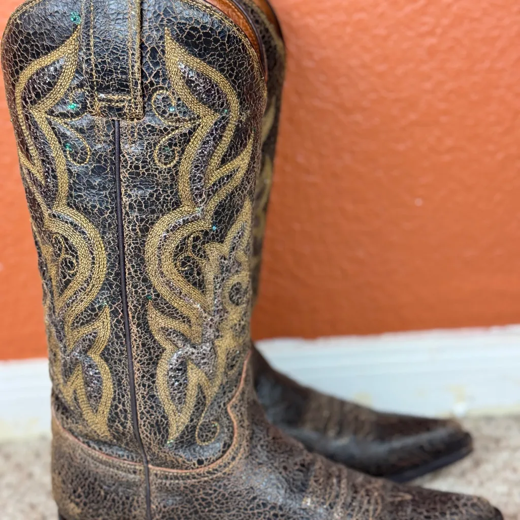 Buffalo David Bitton  Tan Leather Boots Size 36EE - Image 7