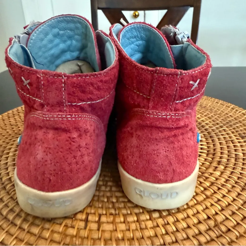 Cloud Aika High Top sneakers size 40 EU 9US Pink - Image 3