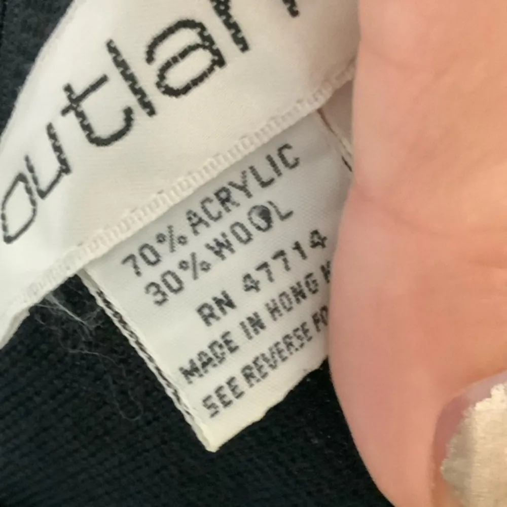 Vintage sequin dress leaf holiday tight knit sheath‎ Medium New Year’s Eve Black - Image 3