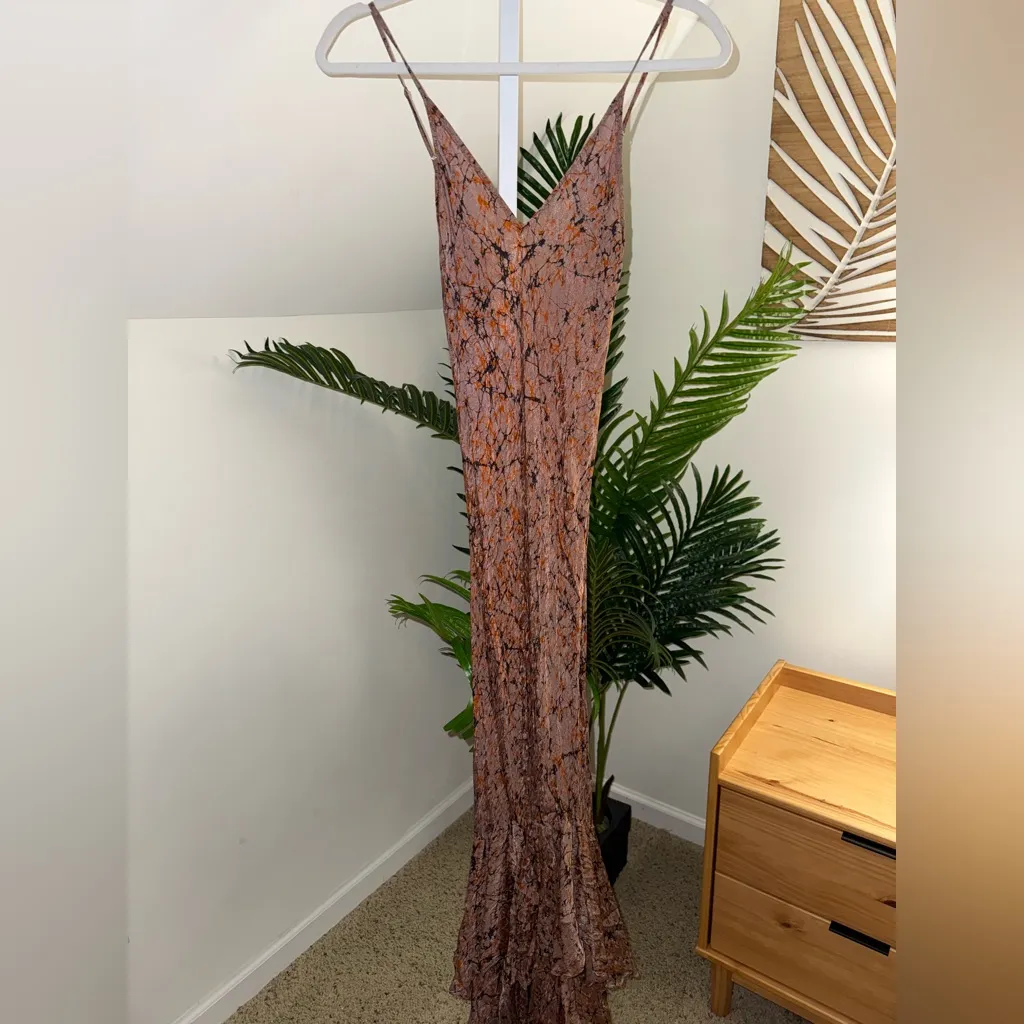 Revolve MES‎ DEMOISELLES FORMANTA DRESS size 34 XS Brown - Image 5