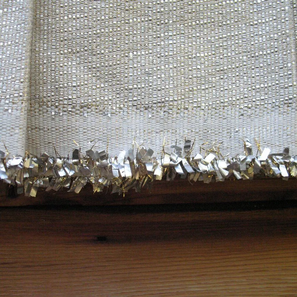 Lela Rose Metallic Pleated Pencil Skirt Gold Size 8 - Image 5