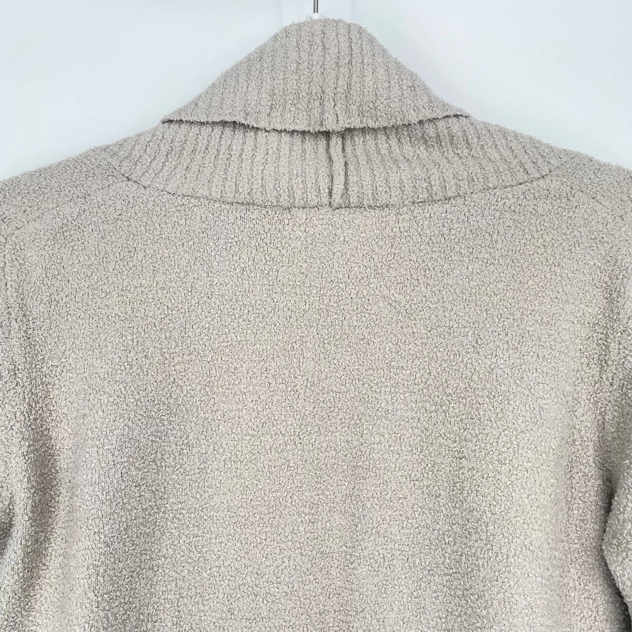 Barefoot‎ Dreams Womens Beige Shawl Collar Open-front Soft Girl Cardigan XS/S - Image 5