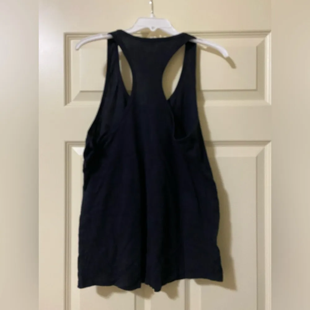 Alpha Gamma Delta Tank Top Size XL Alpha Gam Merch Black - Image 4