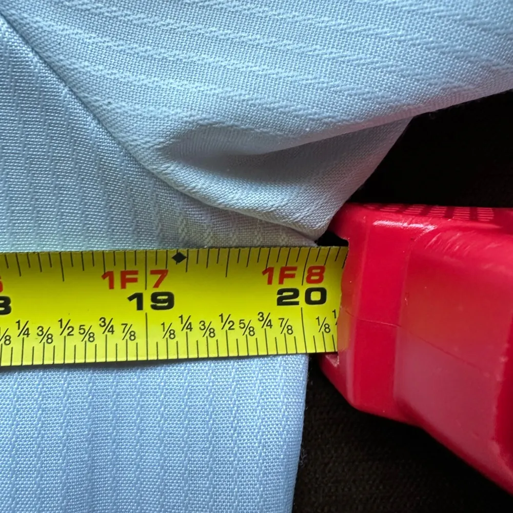 Shapely Vintage Blue Pleated Turtle Neck/Cuffs Long Sleeves Hidden Buttons Sz 14 - Image 13