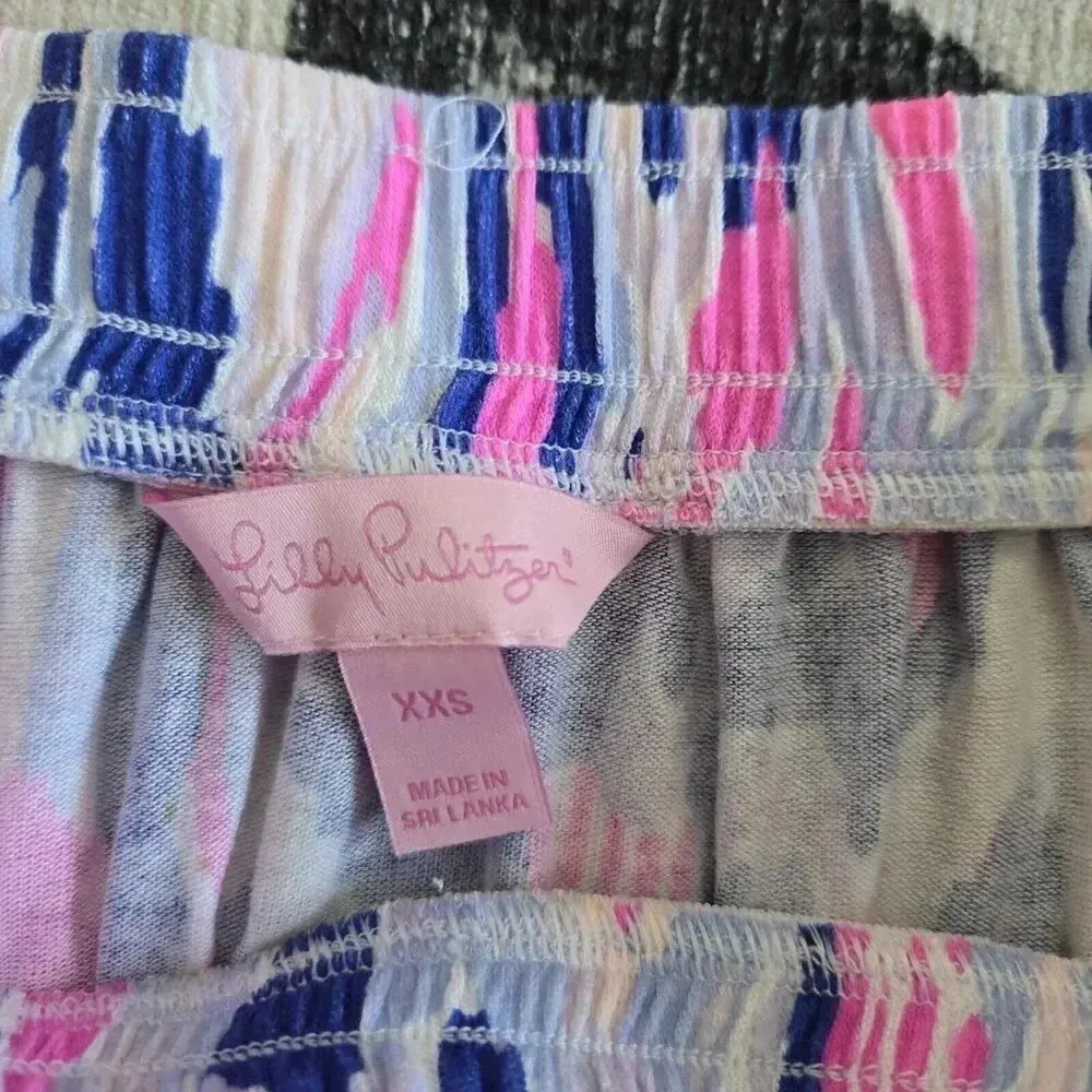 LILLY PULITZER IKAT‎ SKIRT WITH TASSEL TRIM Size XXS Flirty Boho Preppy - Image 2