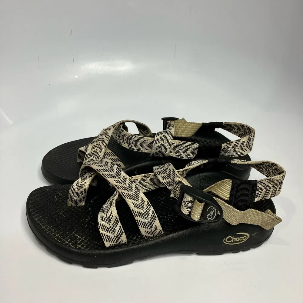 Chaco‎ Z2 sandals black & cream size 7 - Image 4