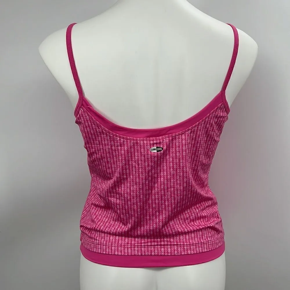 Adidas pink spaghetti strap Climacool athletic tank - Image 6