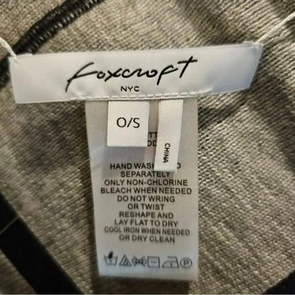 Foxcroft ANJUNA NYC Reversible Shrug/Poncho, One Size Fits All, B80, $45, New - Image 8