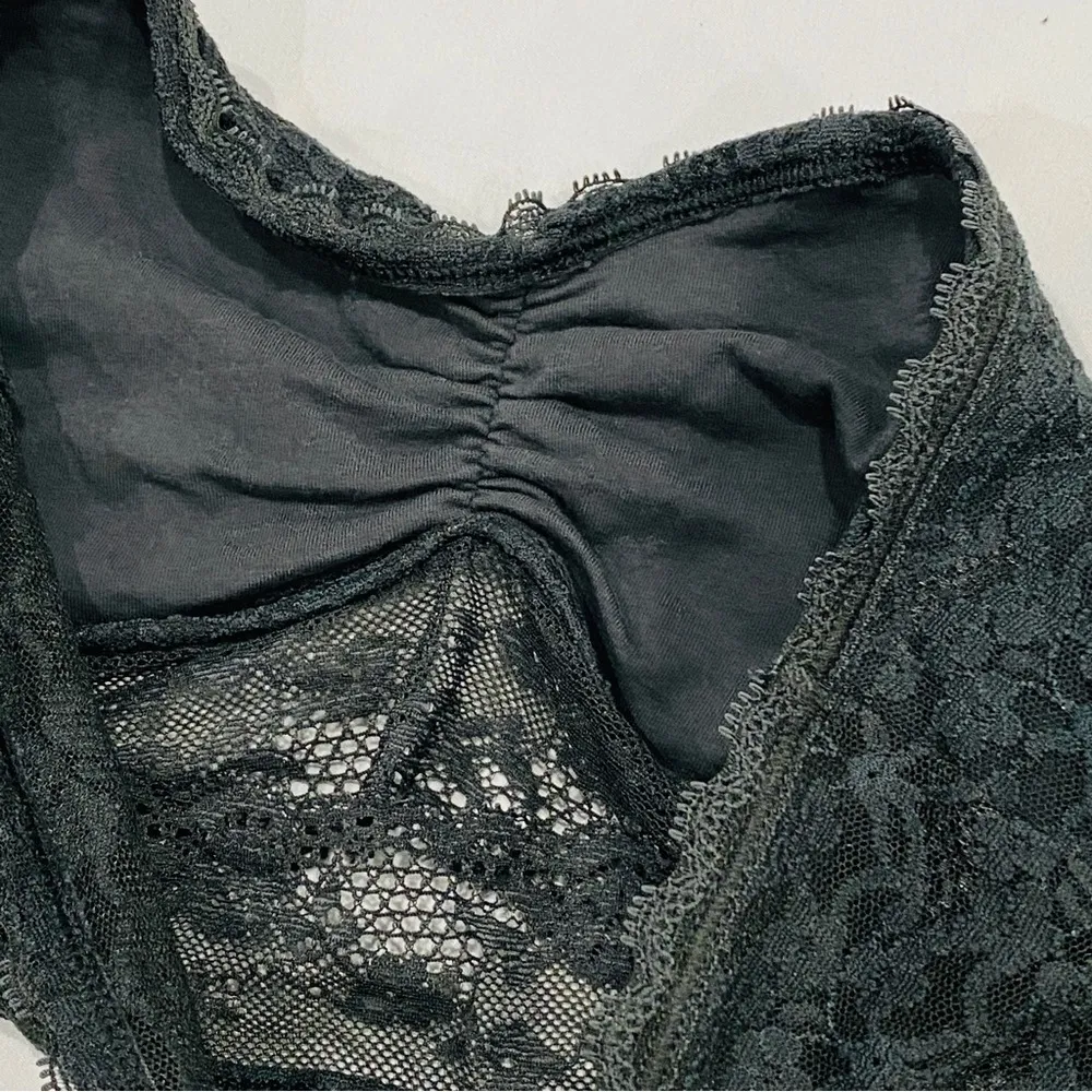 Aerie Black Lace Bandeau - Image 4