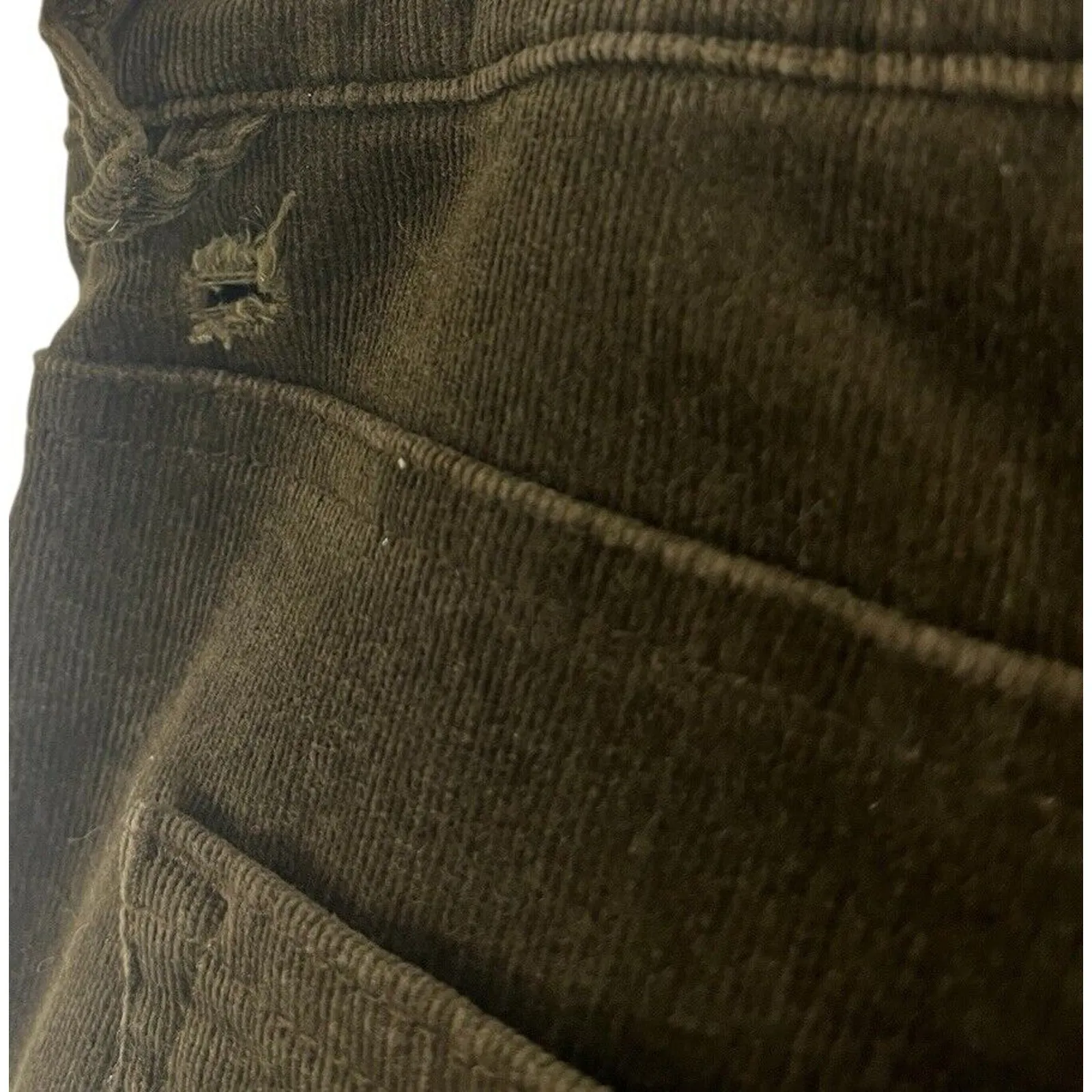 Vintage LRL Lauren Ralph Lauren Corduroy Pants Women's 16 Brown Quiet Luxury - Image 9