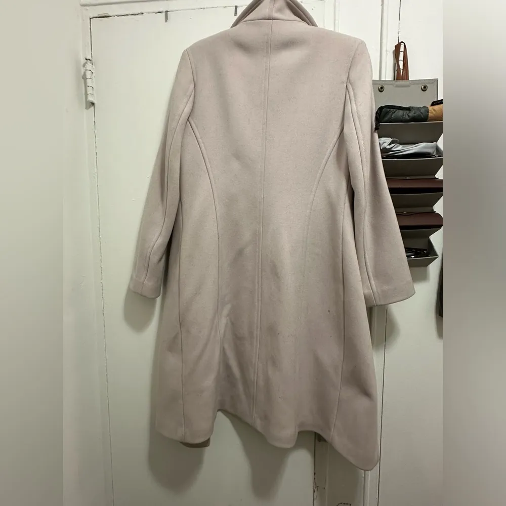 Kate Middleton Reiss Emile Sharply Tailored Wool Coat Lilac Medium - Image 6