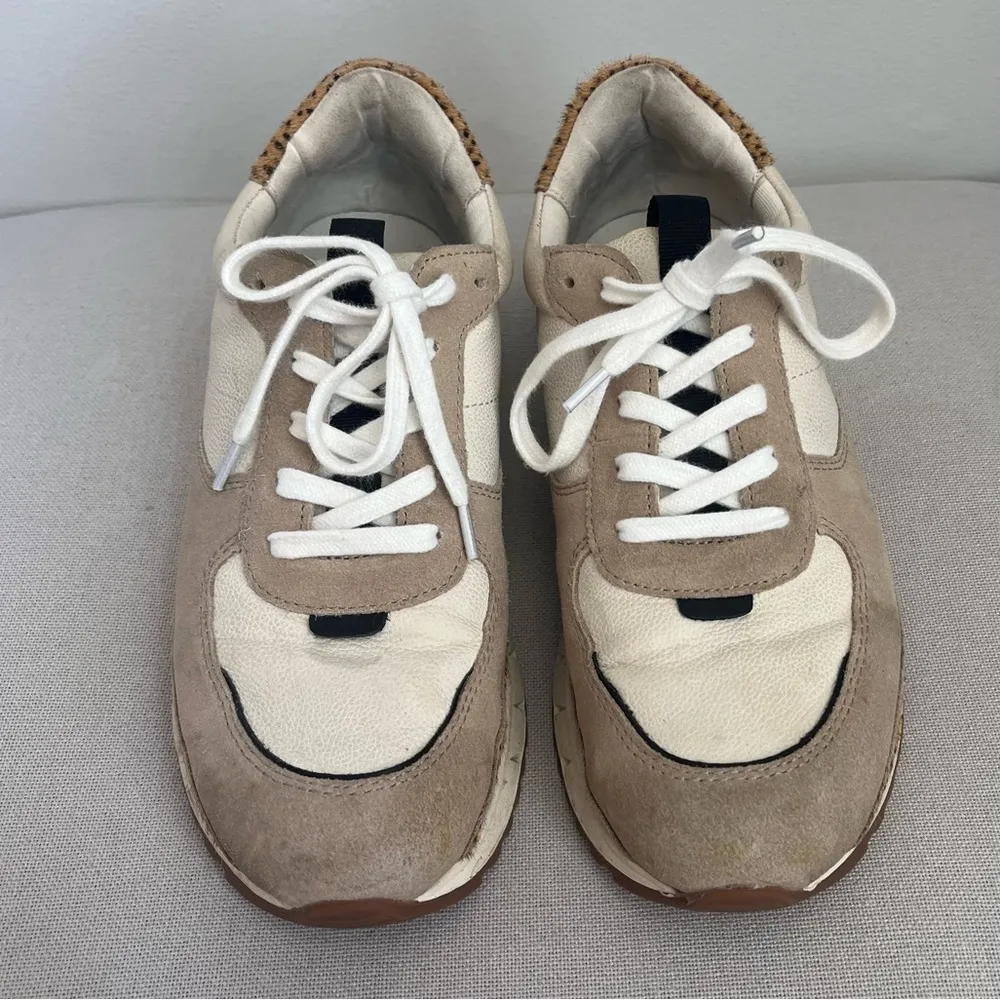 Women’s Madewell Tennis Shoes Size 8 Cheetah Print - Image 2
