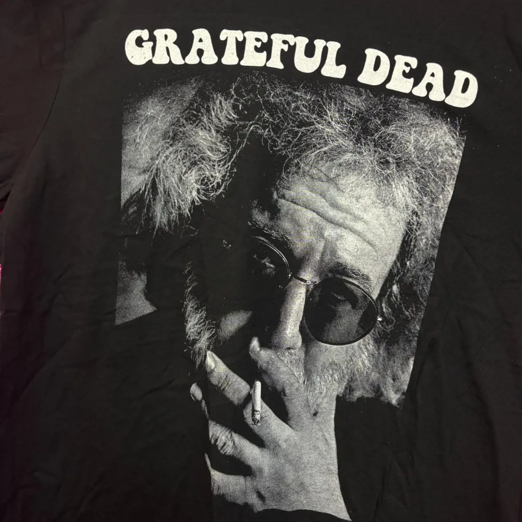 Grateful Dead Jerry Garcia Memorial Rock Show Jam Band Tee XL  - Image 4