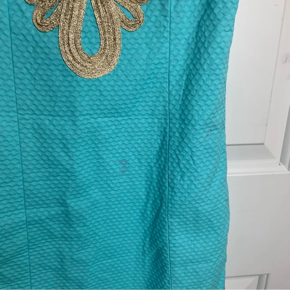 Lilly Pulitzer Janice Shift dress in shorely blue size 00 spring vacation summer - Image 3