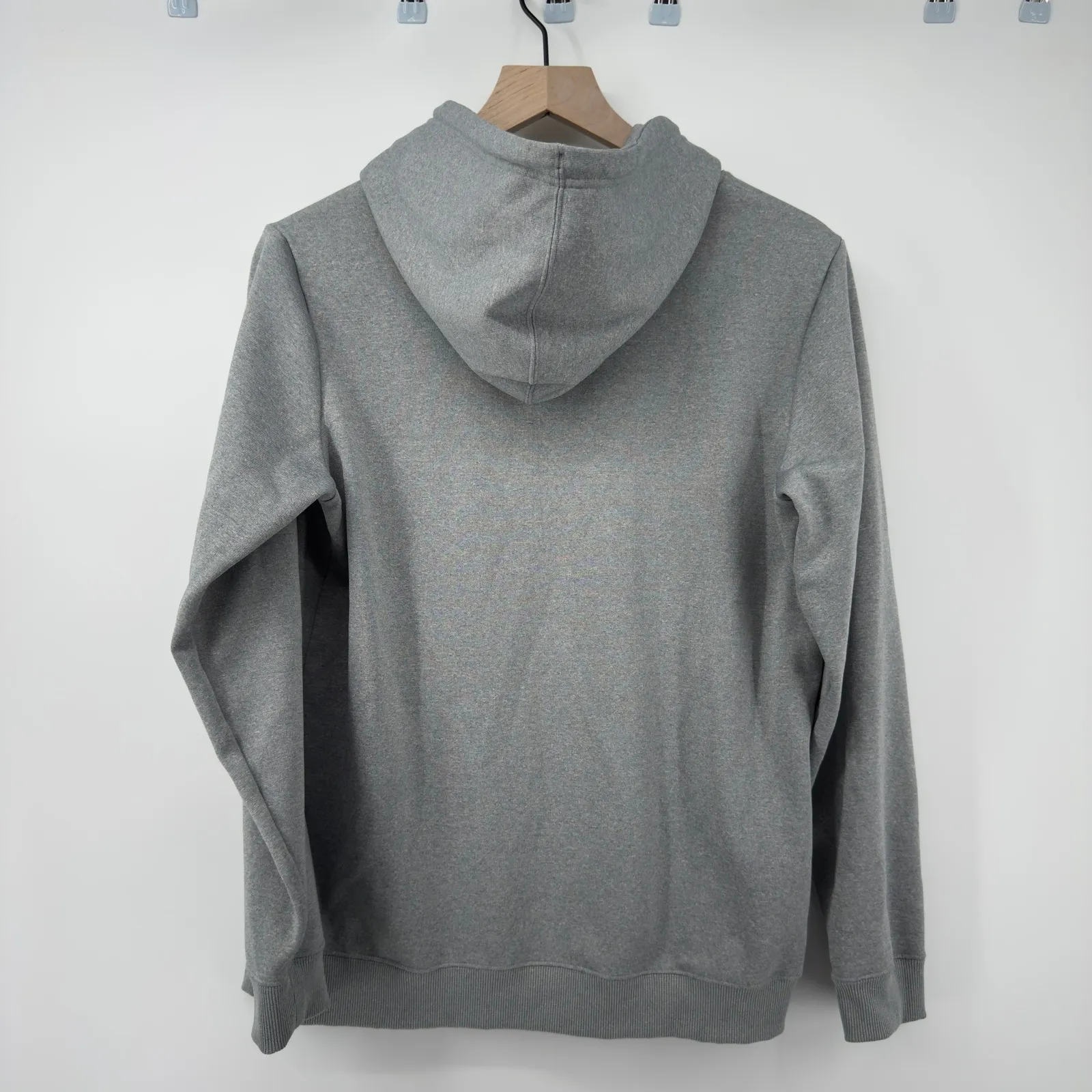 Under Armour Fleece Team Hoodie Sweatshirt Light Gray Women XS Athleisure Active - Image 4