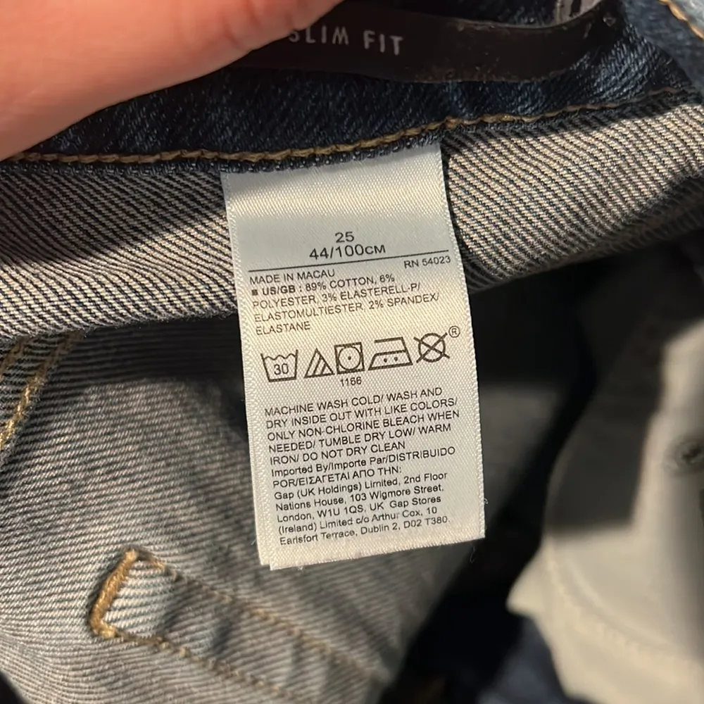 Banana‎ Republic premium denim high rise jeans size 25 - Image 7