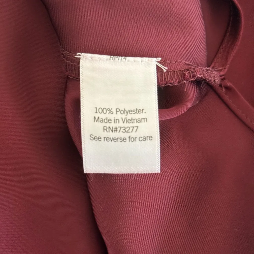 Nine West Deep Burgundy Pencil Skirt - Image 8