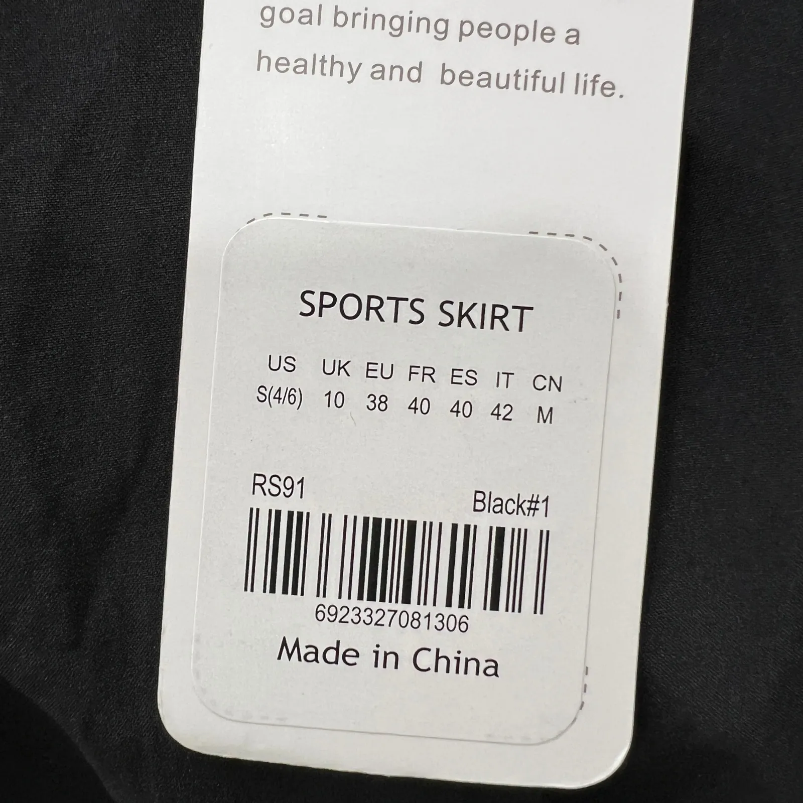 CRZ YOGA Pleated Tennis Skirt‎ Athletic Golf Skort Activewear Black Small - Image 4