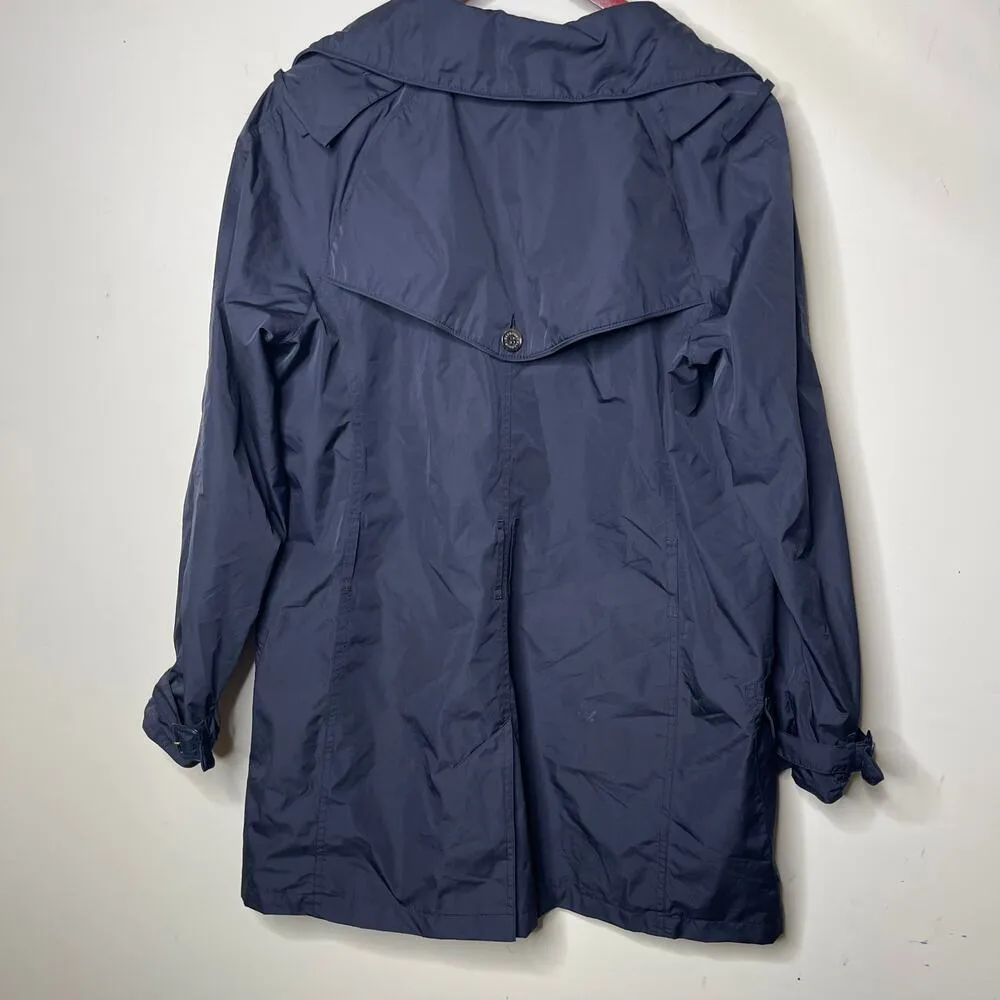 Barbour Ladies Featherweight Valerie Jacket Short Blue Coat Size 12 - Image 6
