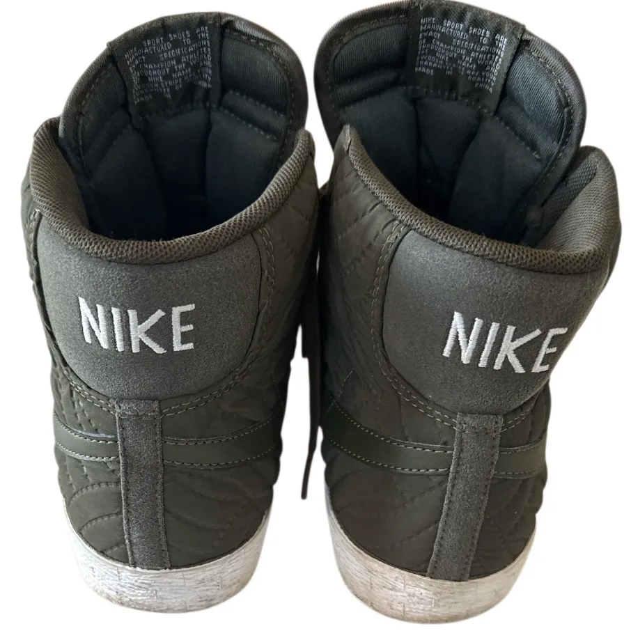Nike Blazer mid PRM SE Dark Green High-Tops - Image 4