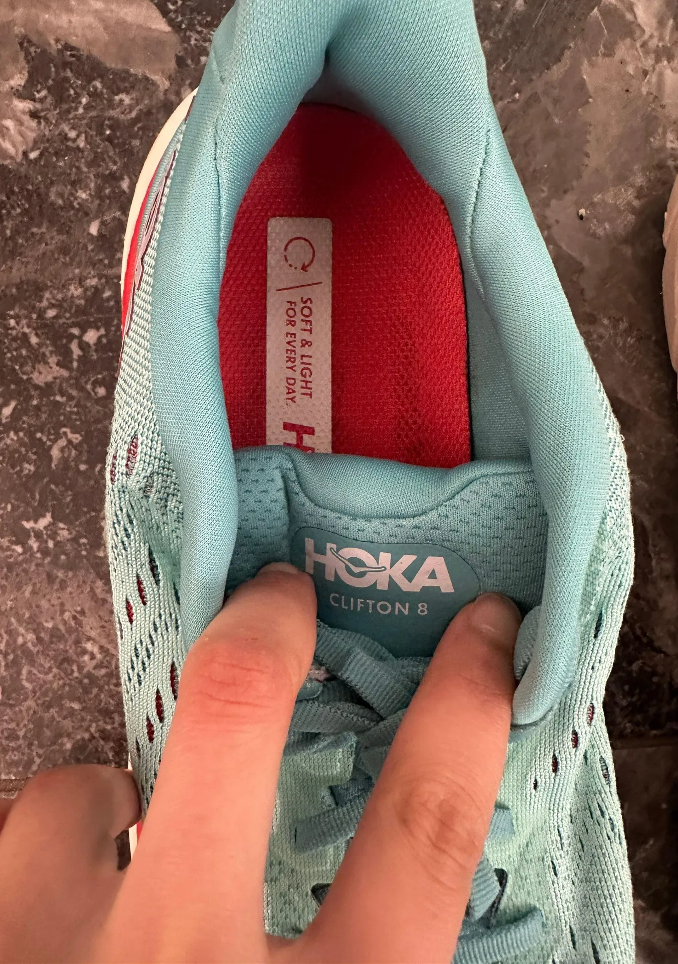 Size 9.5 -  One One Clifton 8 Aquarelle W - Image 3