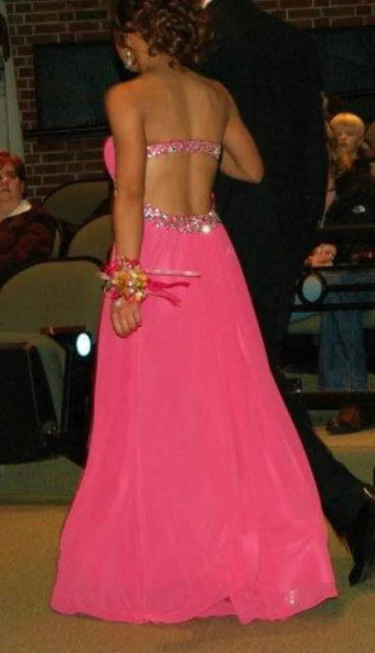 Pink Prom Dress / Ball Gown - Image 2