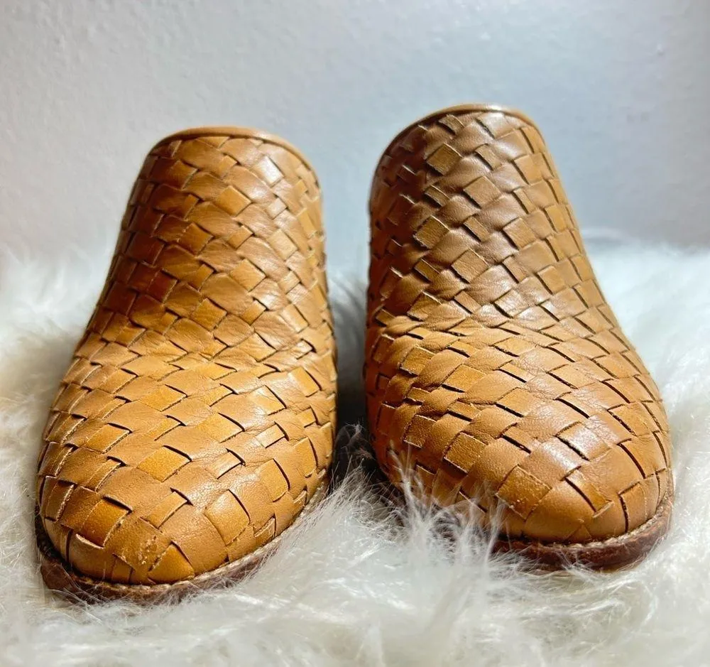 Madewell The Harper Mule in Woven Leather Size 6 - Image 6