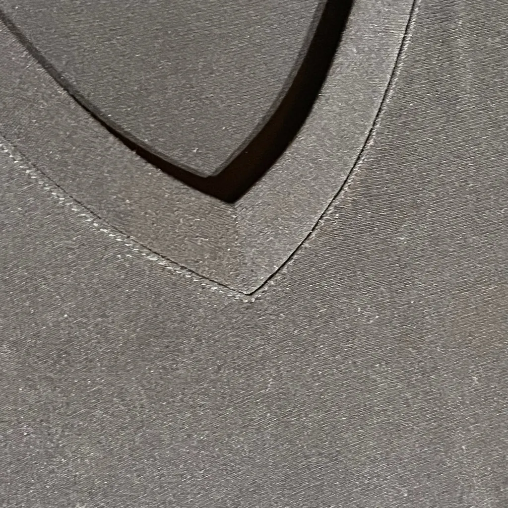 Veronica M Long Sleeve V Neck Flowy Mini Dress - Size Small - Image 4