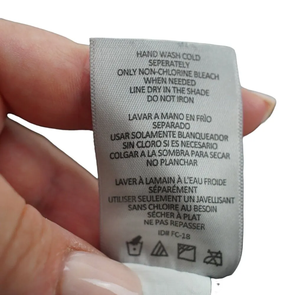 Free Country Womens Strappy Two-Piece Set High-Neck Tank Top & Shorts Black & Wh - Image 10