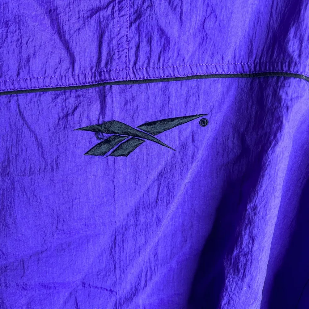 Vintage 1990s Reebok windbreaker XL - Image 3