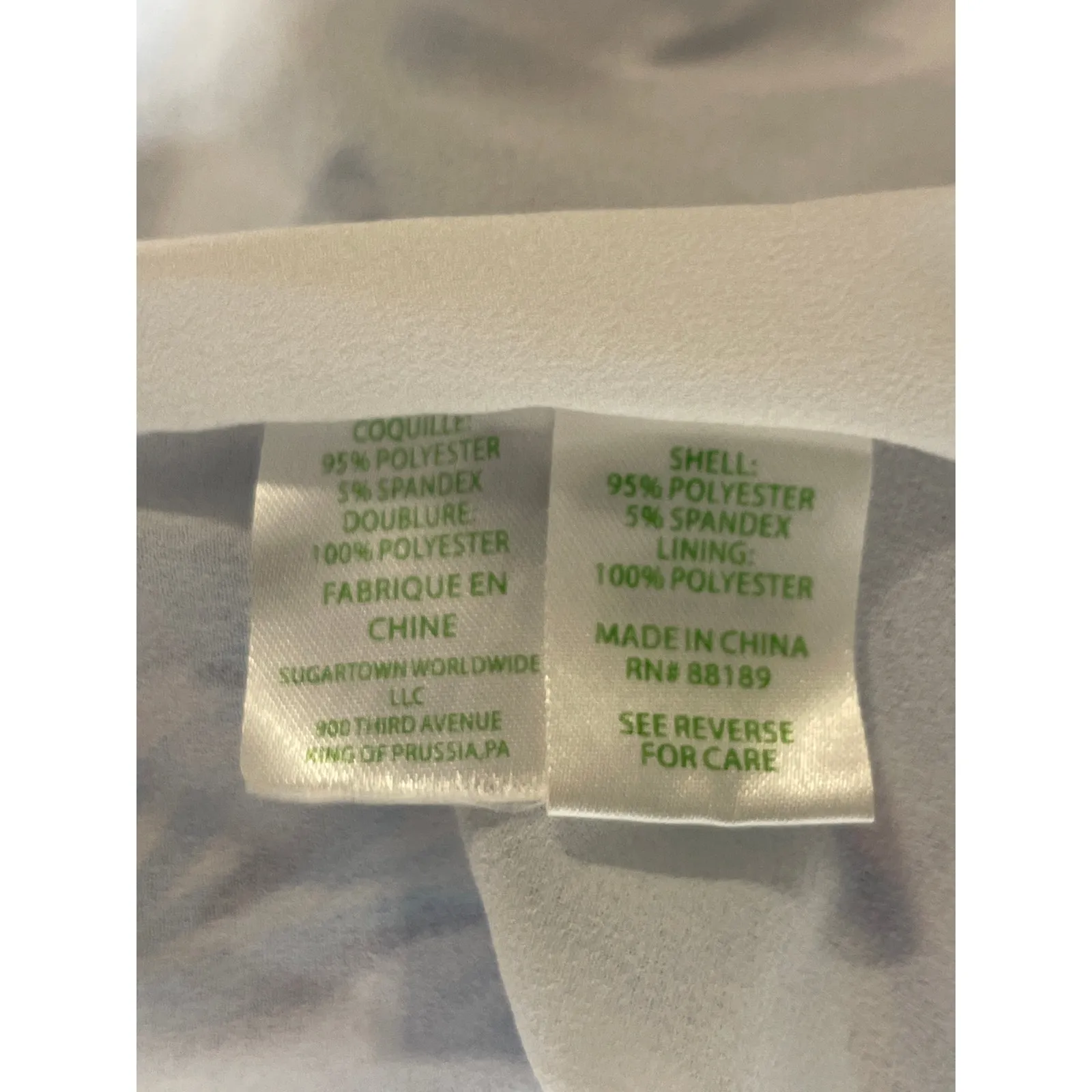 Lilly Pulitzer Winona Blue Floral V Neck Long Sleeve Mini Swing Shift Dress Sz S - Image 4