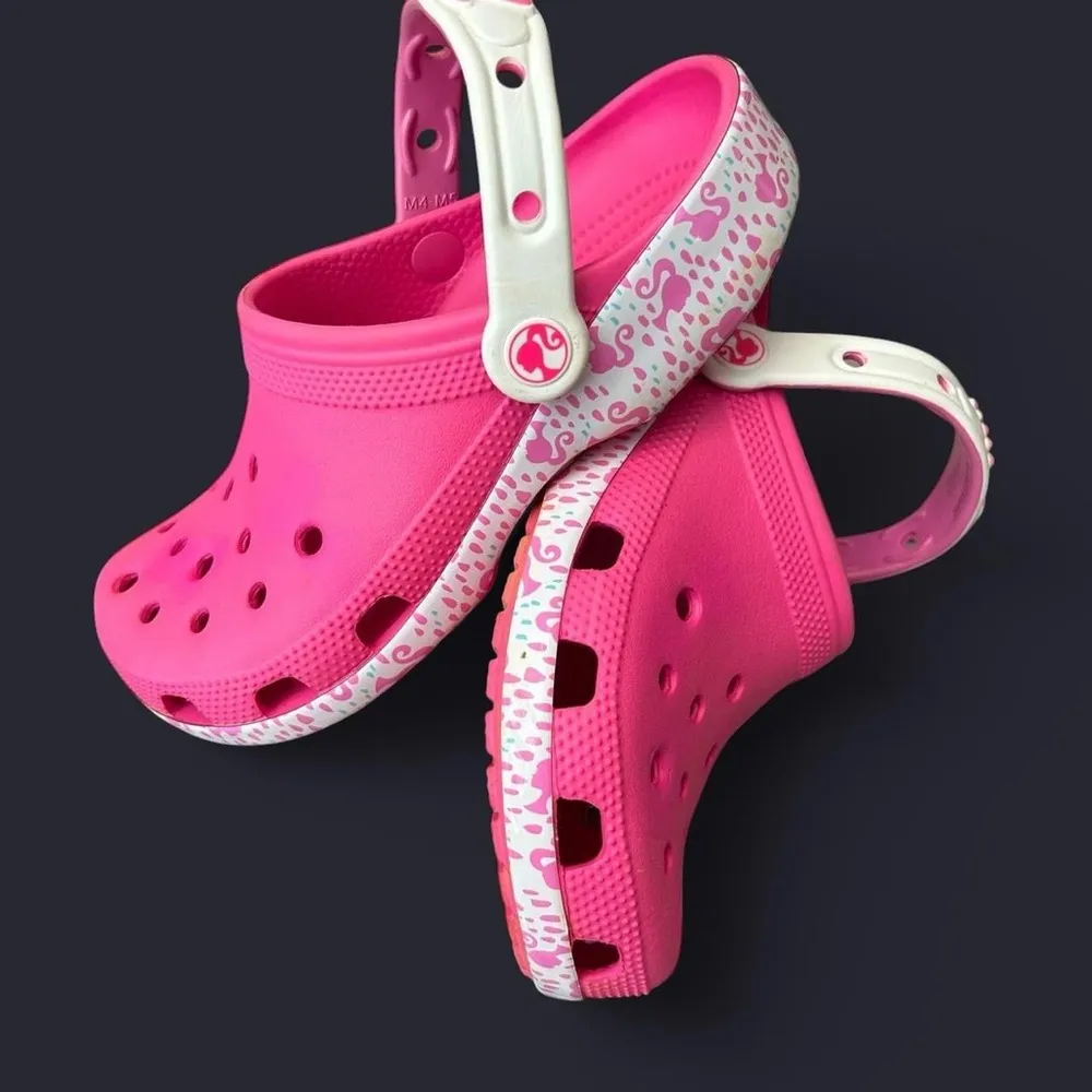 Barbie Crocs Classic Unisex Clog! (W6/M4) In Perfect Condition - Image 7