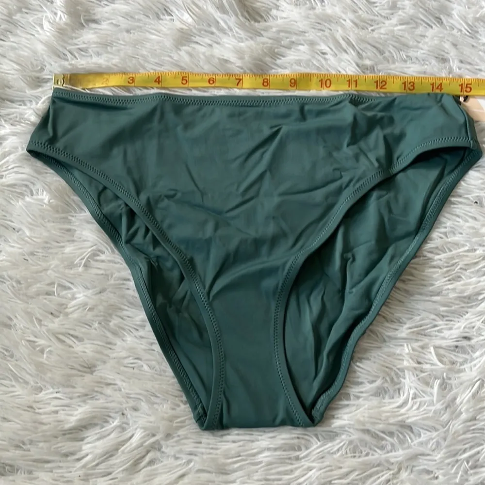 Lively Women’s The Swim Bikini Bottom in Harbor Green size Medium - Image 5